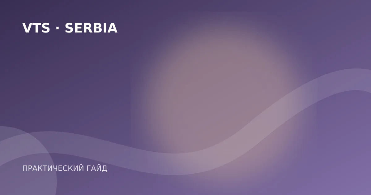 Иллюстрация к гайду «Медицинская страховка для ВНЖ Сербии: как проверить документ»
